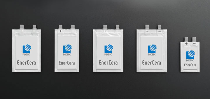リチウムイオン二次電池「EnerCera」シリーズ