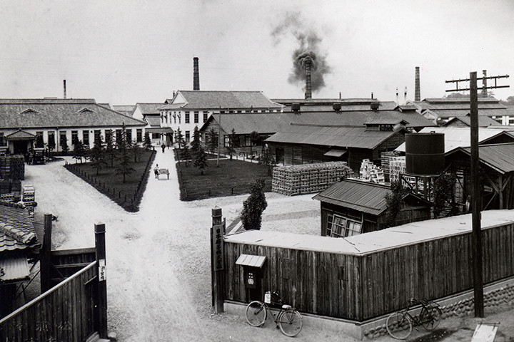 創業当時の本社工場