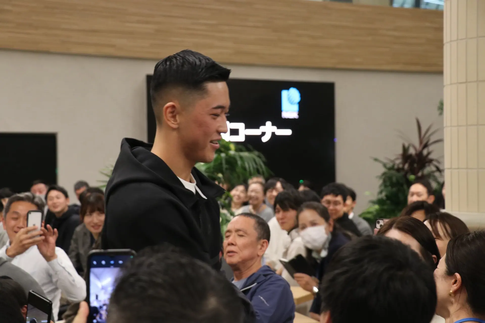 小田凱人選手のトークショー開催