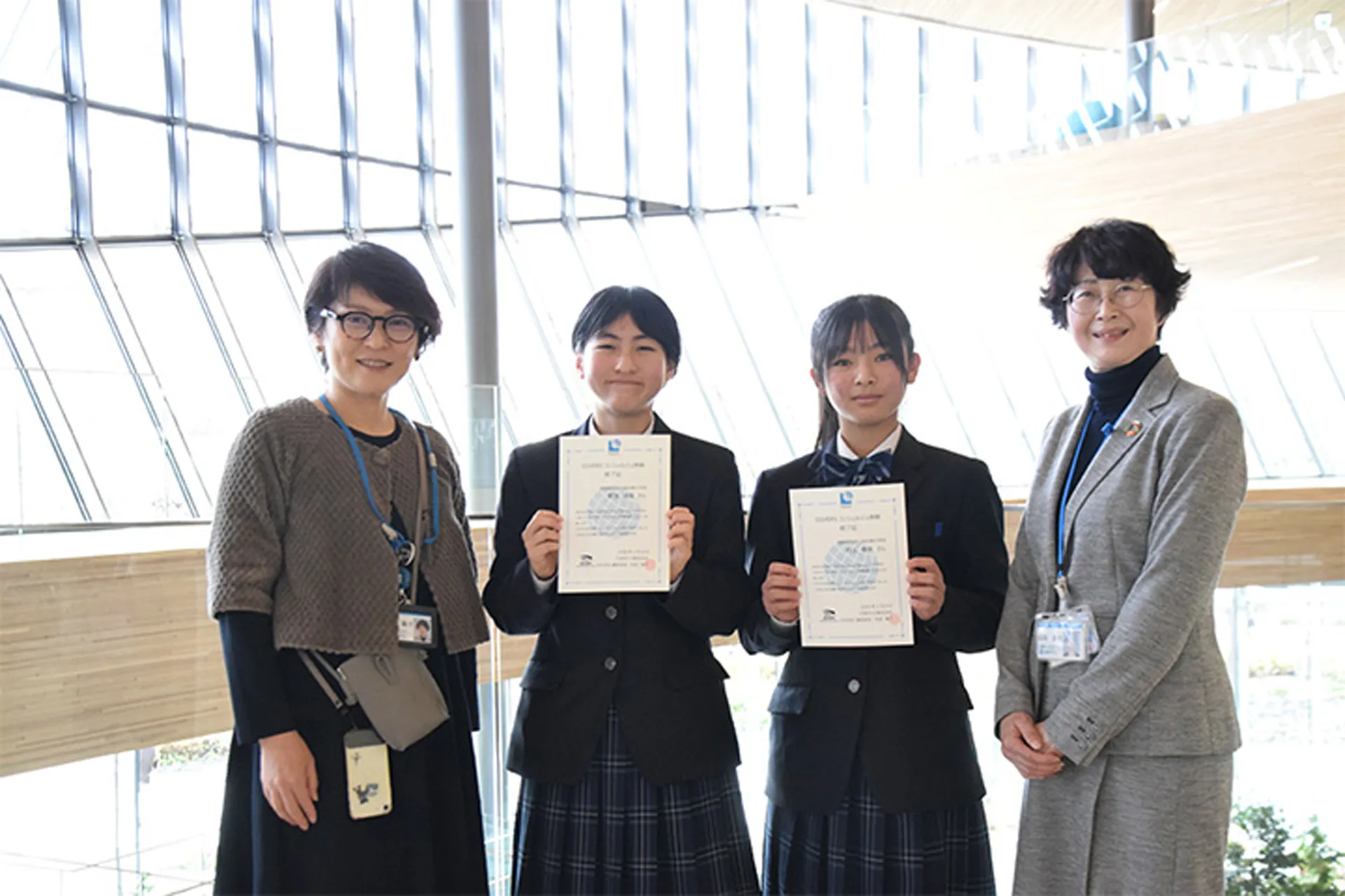 陸前高田市中学生がDIVERSで職場体験