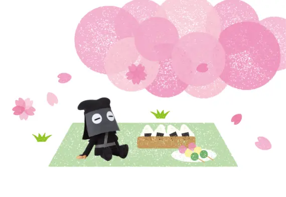 4月のカレンダー画像