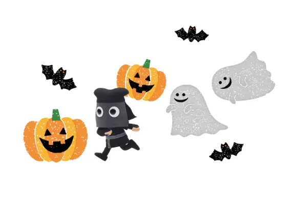 10月のカレンダー画像