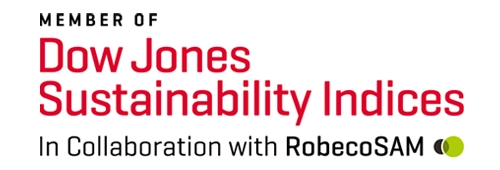 MEMBER OF Dow Jones Sustainability Indices In Collaboration with RebecoSAM