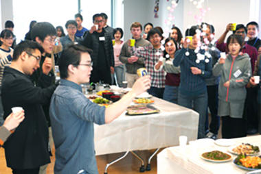 送別会&新年会を開催
