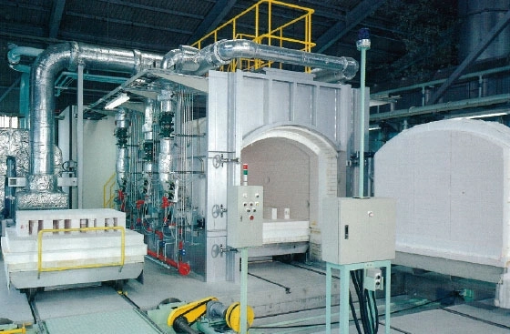 耐火物焼成用シャトルキルン