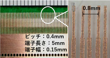 評価方法 「平抜きプレス」を撮影した図