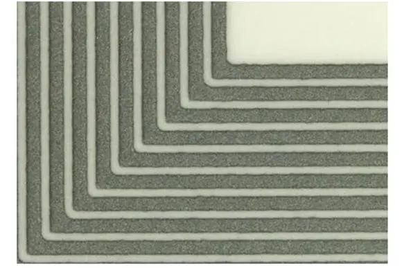 Line/Space：40/30&mu;m