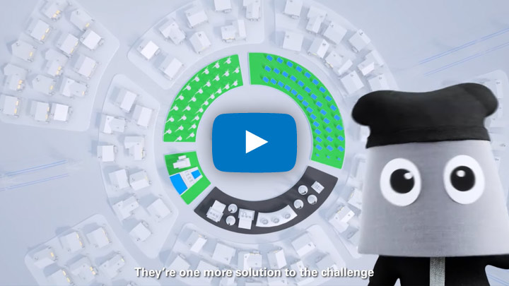 What is the link between batteries and renewable energy?