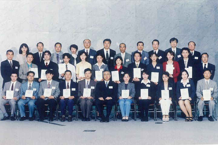 1999年スカラシップ授与式