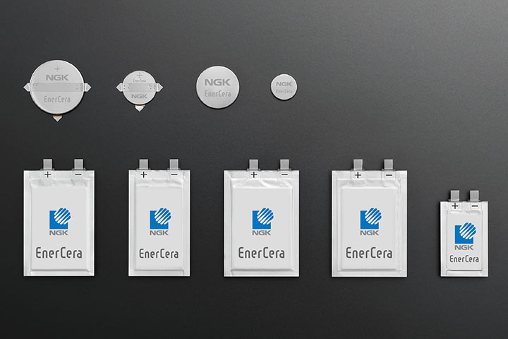 チップ型セラミックス二次電池「EnerCera（エナセラ）」シリーズを事業化