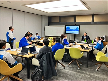 サーキュラーエコノミーに関するワークショップの写真です。